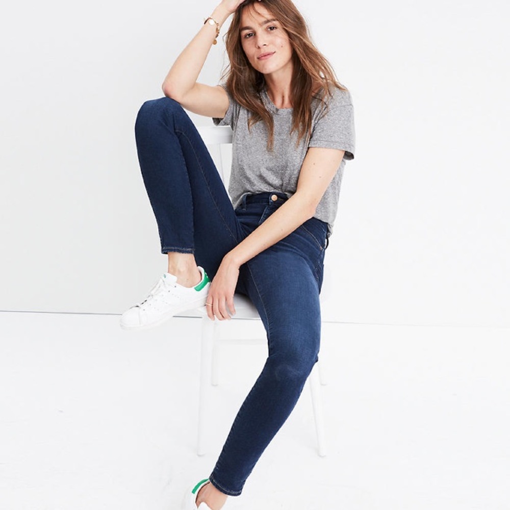 Madewell 10" High-Rise Skinny Jeans in Hayes